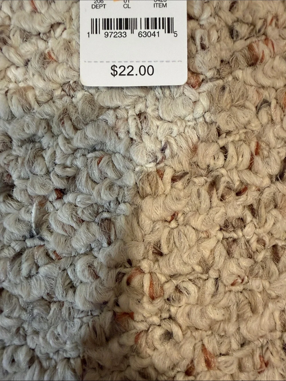 Carter's Cream Knit Hooded Sweater with Bear Ears
